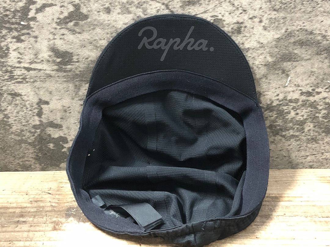 KC840 ラファ Rapha FLYWEIGHT CAP サイクルキャップ 黒 M-L