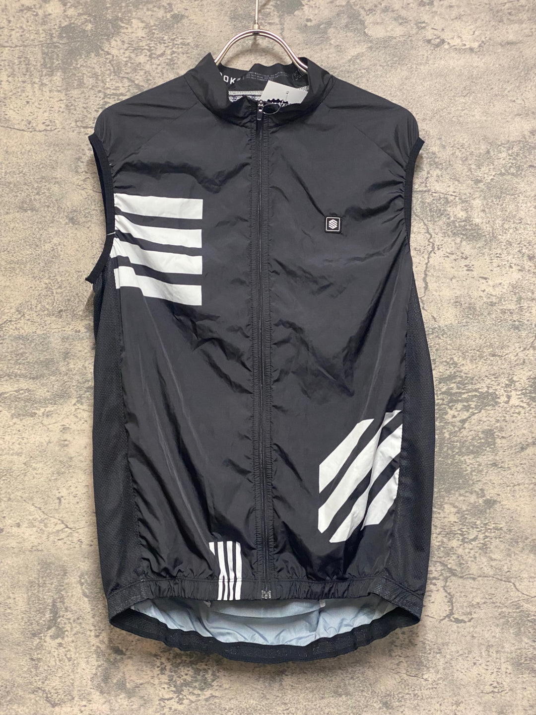 JN967 シロコ SIROKO ジレ サイクルベスト 黒 XL