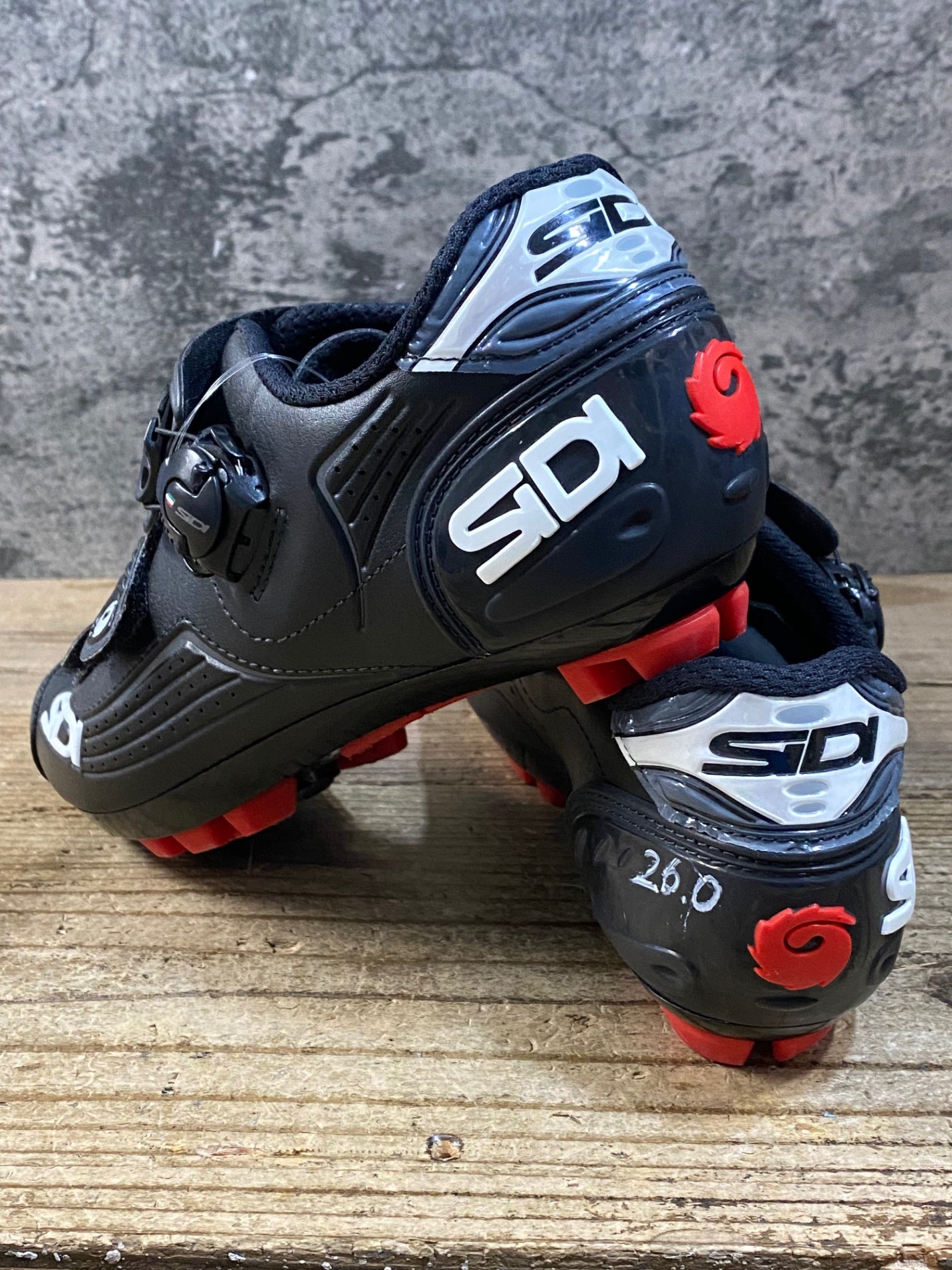 KG408 シディ SIDI TRACE MTB ビンディングシューズ 2穴 ブラック EU42