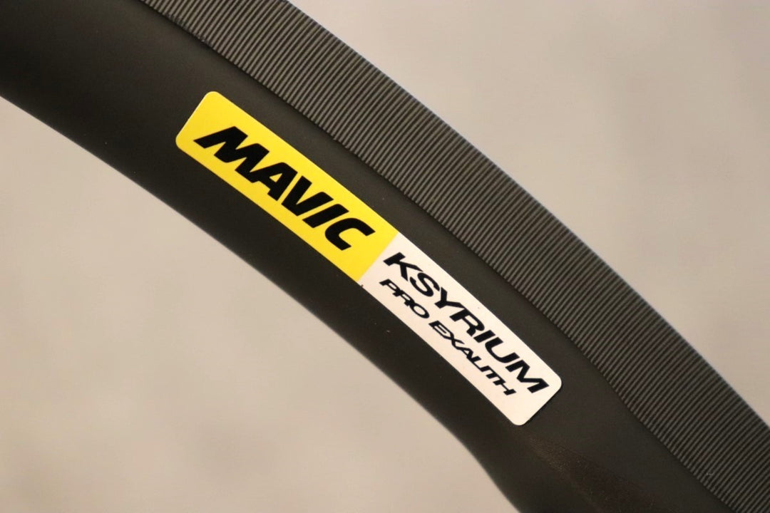 マヴィック MAVIC キシリウム プロ エグザリット KSYRIUM PRO EXALITH アルミ クリンチャー ホイールセット シマノ 12/11S 17C 【さいたま浦和店】