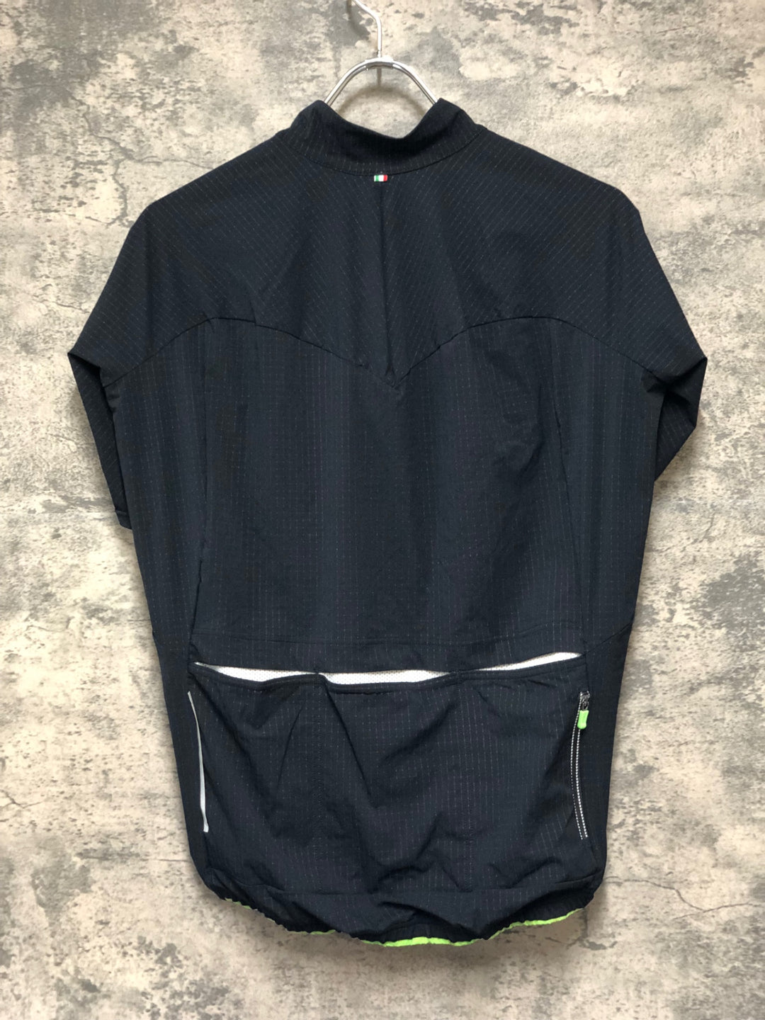 KP579 Q36.5 半袖 サイクルジャージ 黒 M