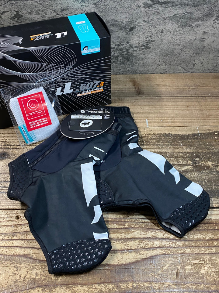 JQ137 アソス assos winterBootie S7 シューズカバー 黒 2 裏起毛