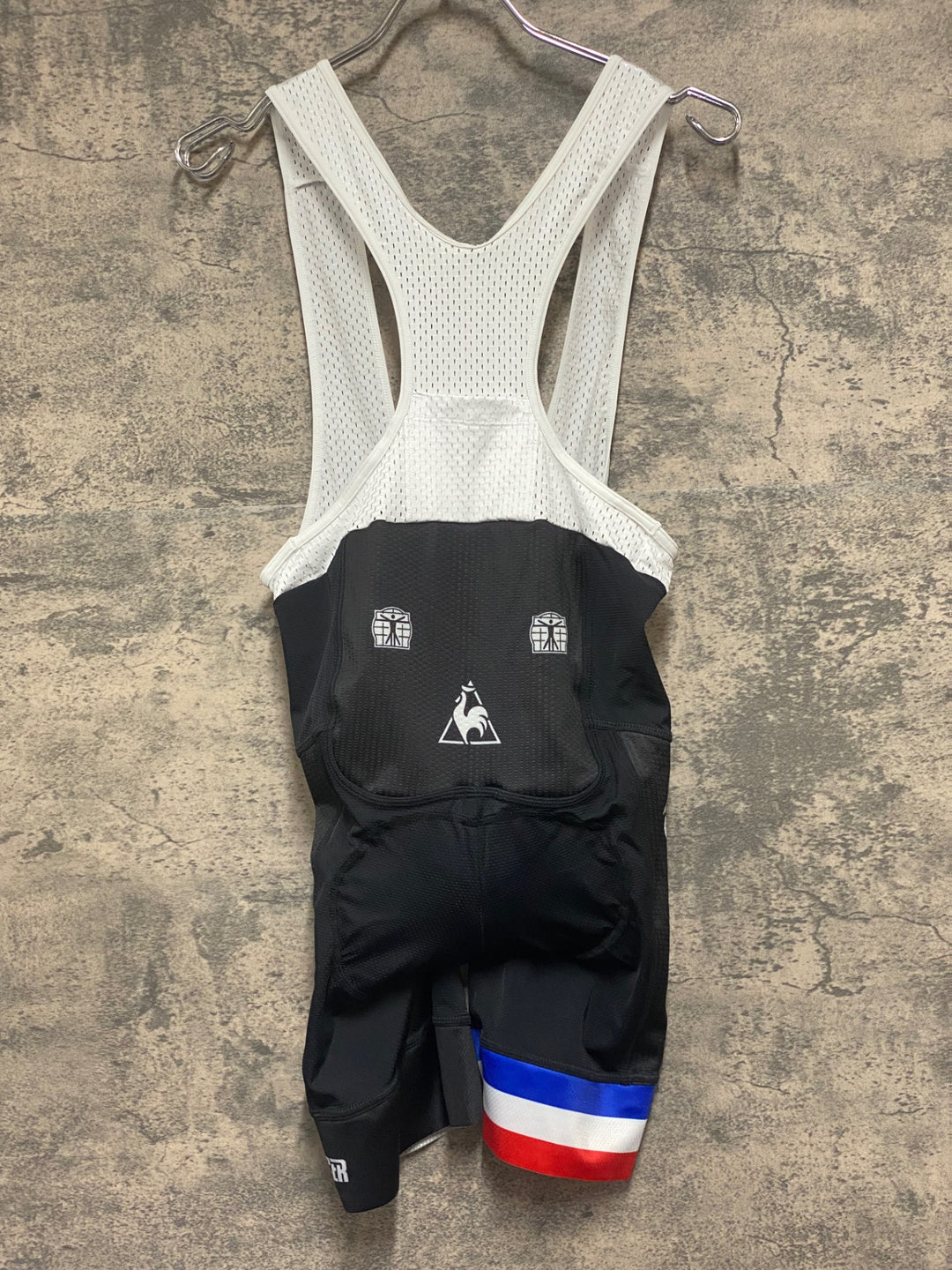 KP154 ルコックスポルティフ le coq sportif ビブショーツ 黒 S