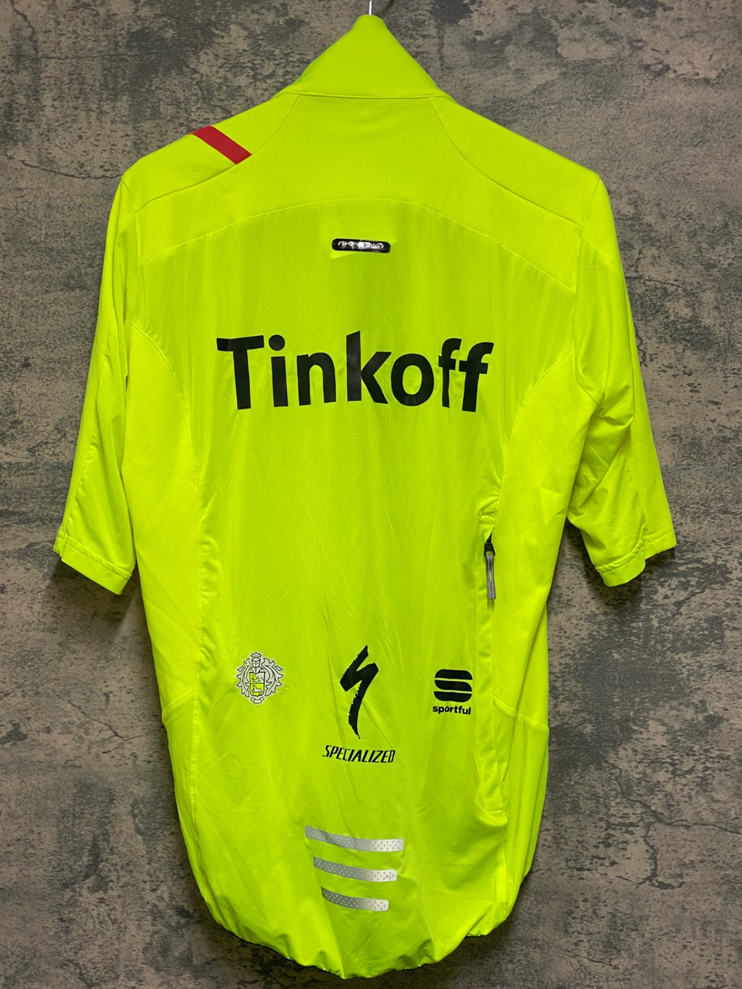 KJ857 スポーツフル sportful 長袖 サイクルジャージ 黄 L TINKOFF