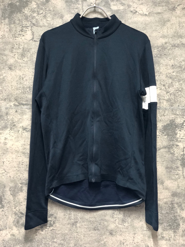 KK086 ラファ RAPHA CLASSIC LONG SLEEVE JERSEY 長袖 サイクルジャージ 黒 M