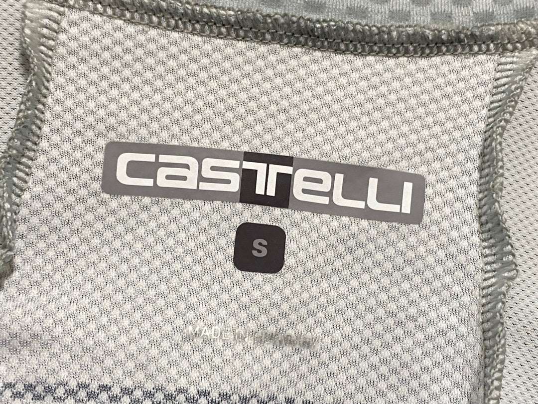 JY247 カステリ CASTELLI ROSSOCORSA 半袖 サイクルジャージ 薄緑 S　※余臭強め