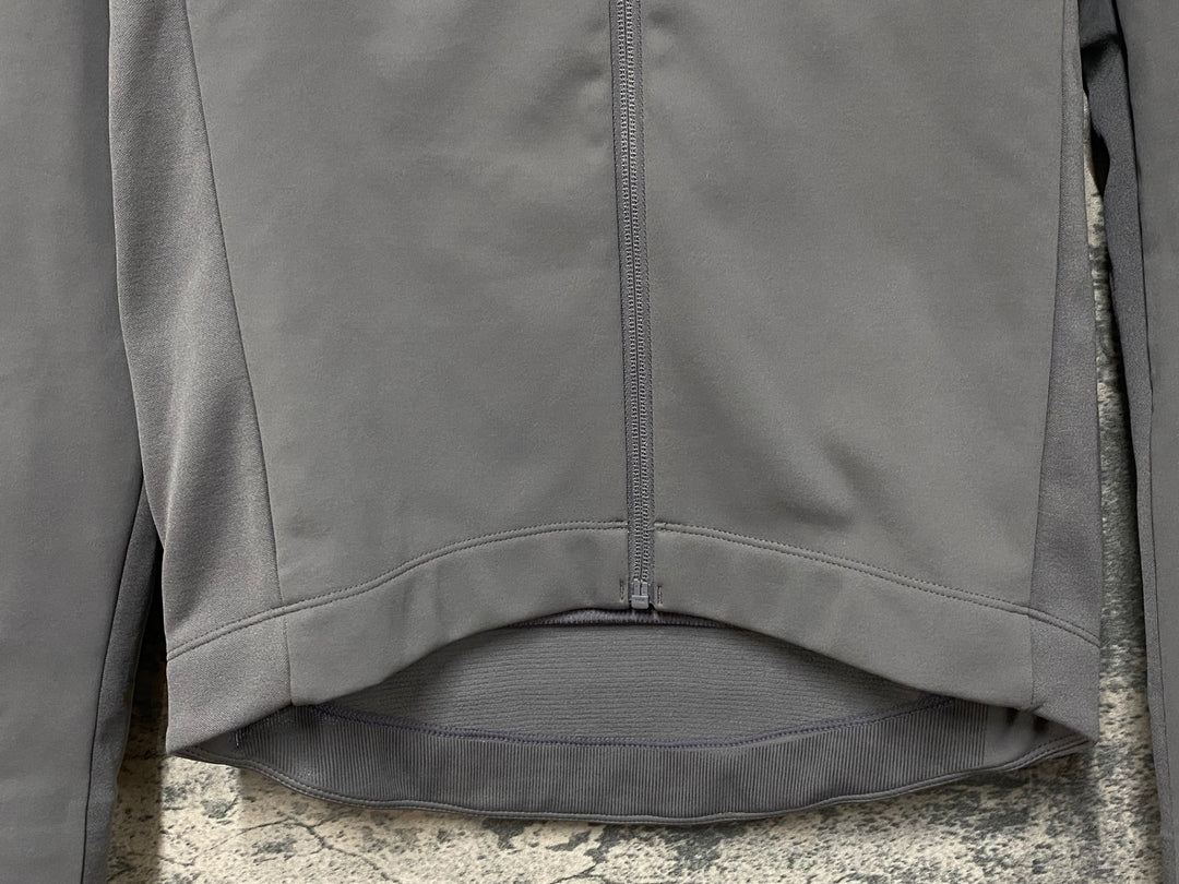 JZ593 ラファ Rapha CORE WINTER JACKET 長袖 サイクルジャケット グレー S 裏起毛