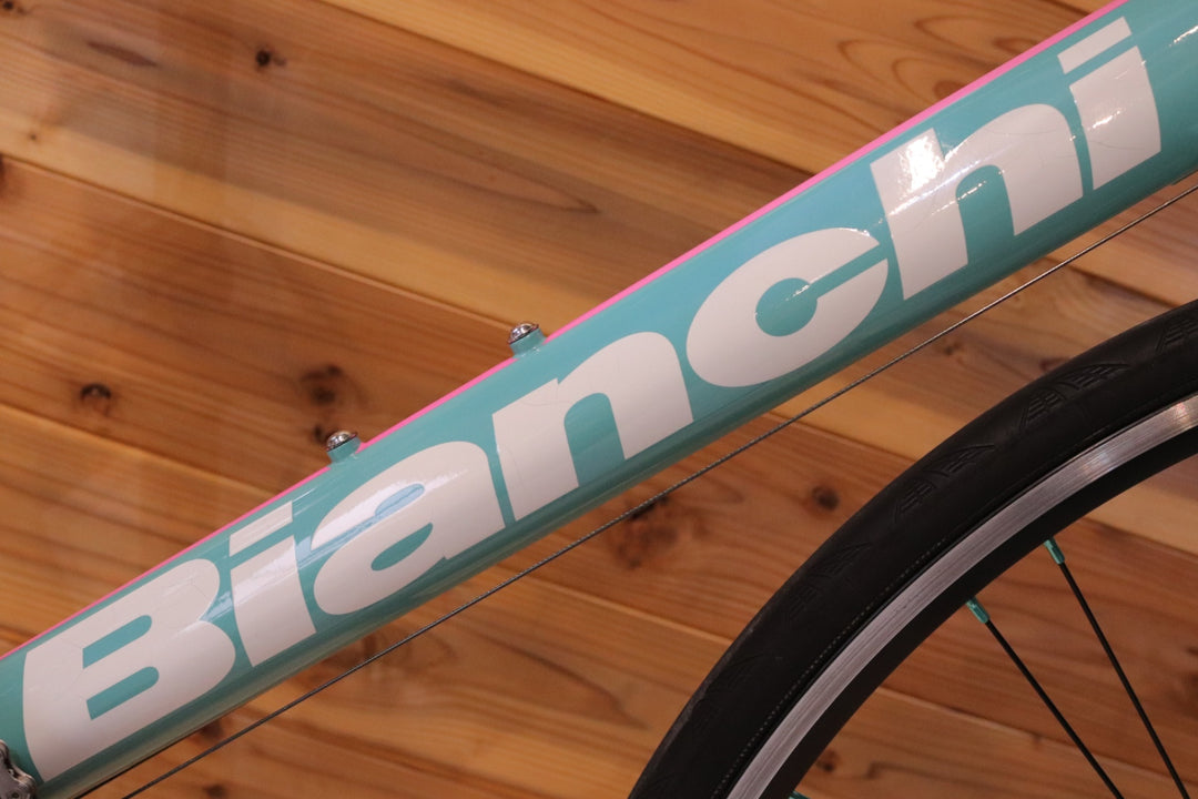 ビアンキ BIANCHI ヴィアニローネ VIA NIRONE 7 DAMA BIANCA 2016 44サイズ シマノ ティアグラ 4700 10S アルミ ロードバイク 【広島店】