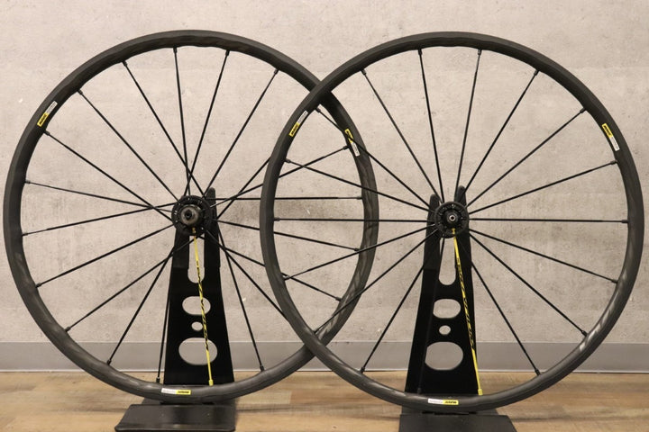 マヴィック MAVIC キシリウム プロ エグザリット KSYRIUM PRO EXALITH アルミ クリンチャー ホイールセット シマノ11S/12S 17C 【さいたま浦和店】