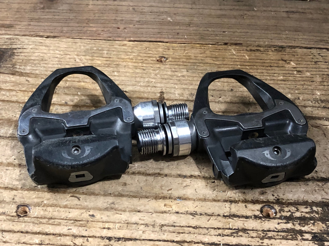 KC717 シマノ SHIMANO デュラエース DURA-ACE PD-9000 ビンディングペダル SPD-SL ※ペダルバネ破損のためジャンク