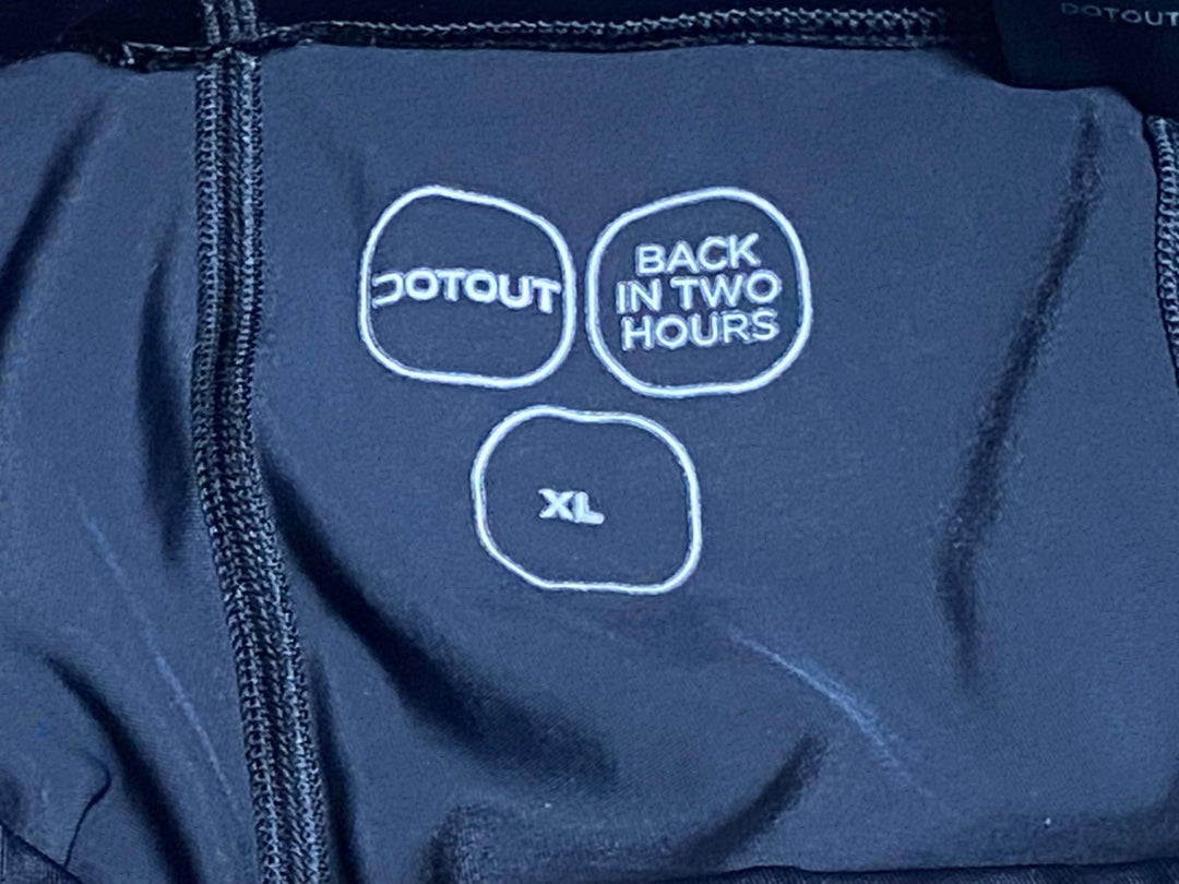 JI277 ドットアウト DOTOUT レーサーパンツ 黒 XL