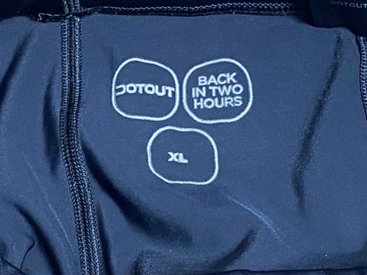 JI277 ドットアウト DOTOUT レーサーパンツ 黒 XL