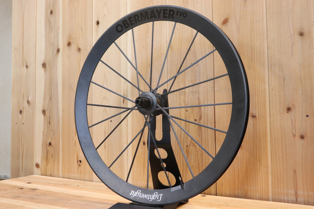 ライトウェイト LIGHTWEIGHT オーバーマイヤーエボ OBERMAYER EVO カーボン クリンチャー リアのみ シマノ11S/12S 【芦屋店】