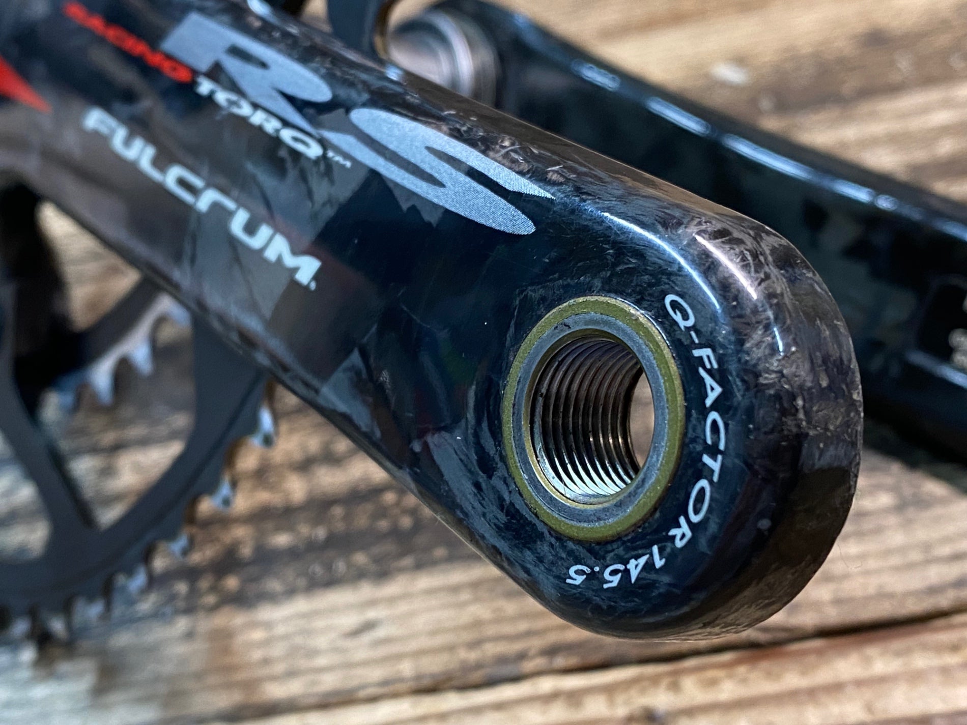 JF473 フルクラム fulcrum Racing TORQ RS クランクセット 172.5mm 52