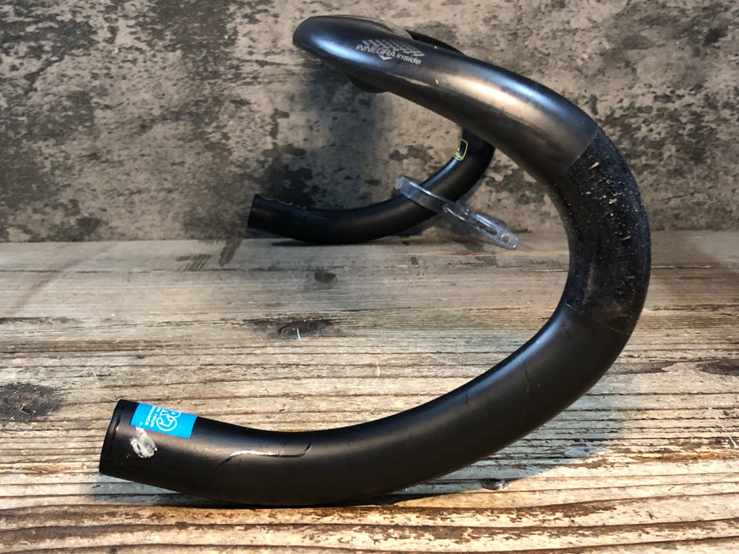 JS821 シマノプロ SHIMANO PRO VIBE AERO SUPERLIGHT カーボン ドロップハンドル 400mmエンドC-C Φ31.8