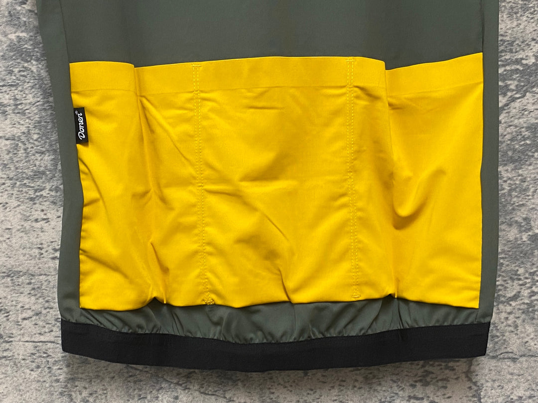 JY886 ドネン Donen 半袖 サイクルジャージ オリーブ M