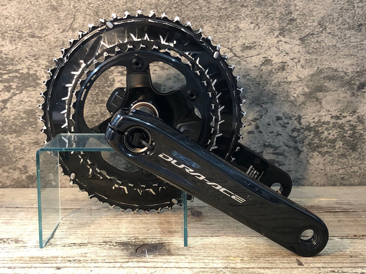JN182 シマノ SHIMANO DURA-ACE FC-R9200P 165mm 52/36T パワーメーター クランクセット 接続確認済