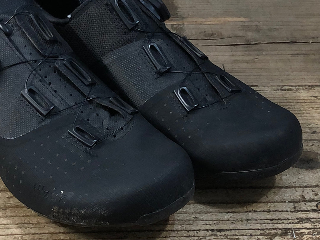 JZ417 フィジーク fizik TEMPO OVERCURVE R4 WIDE ビンディングシューズ EU43.5 黒