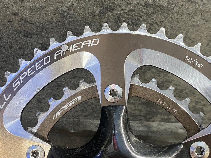 KE258 FSA SL-K PRO クランクセット 50/34T 165mm 10S