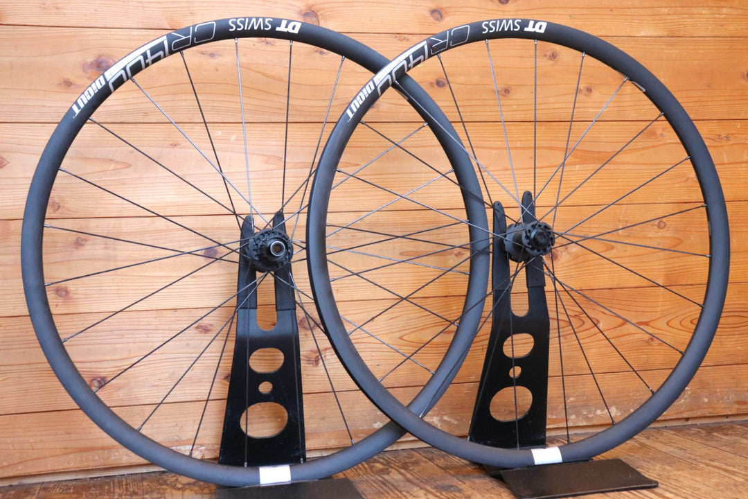 DT SWISS CR1400 DICUT アルミ チューブレスレディ ホイールセット シマノ11S/12S 【芦屋店】