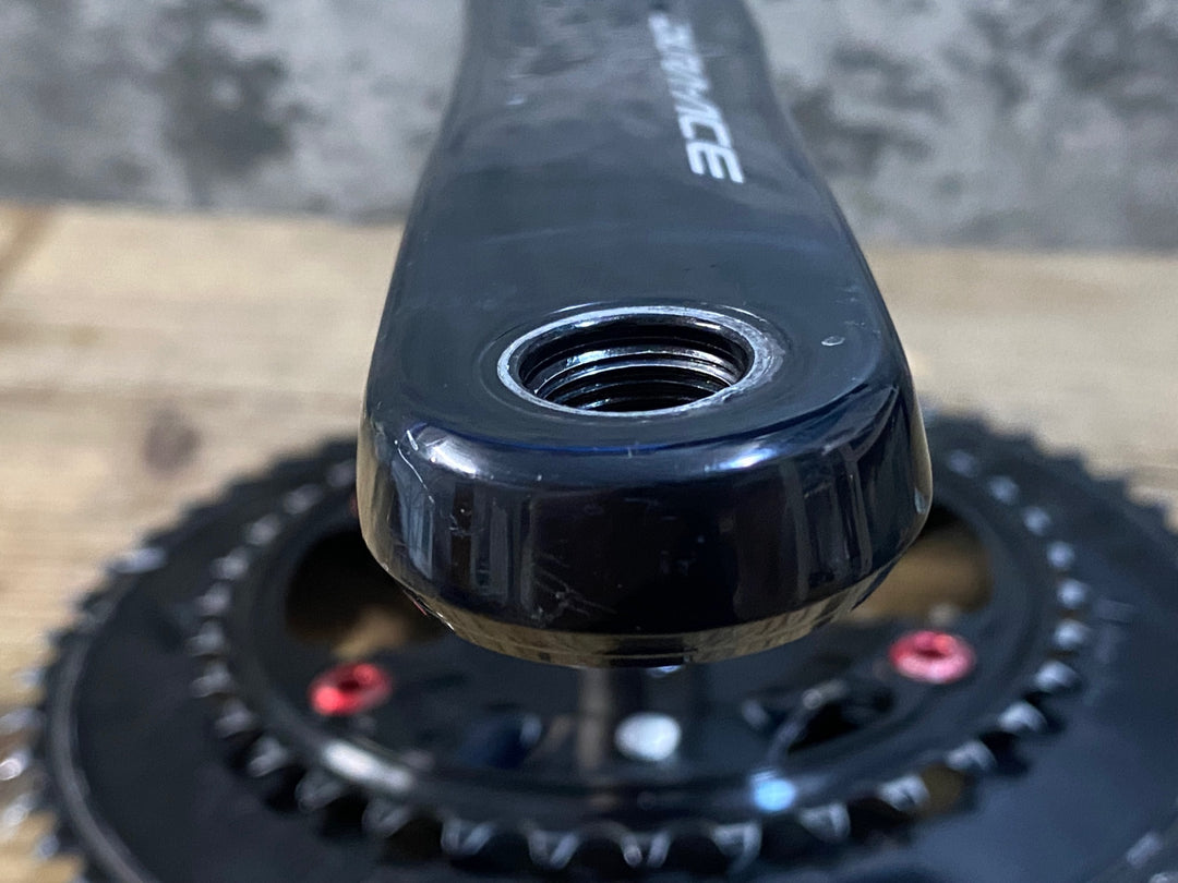 KH023 シマノ SHIMANO デュラエース DURA-ACE FC-R9100 クランクセット165mm 52/36T 4iiiiパワーメーター