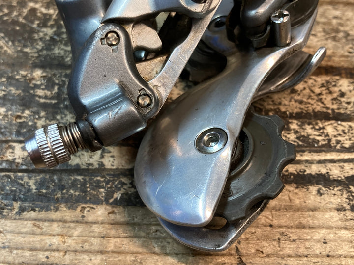 JH707 シマノ SHIMANO 600 2x7 前後ディレイラーセット ※劣化、傷大のためジャンク