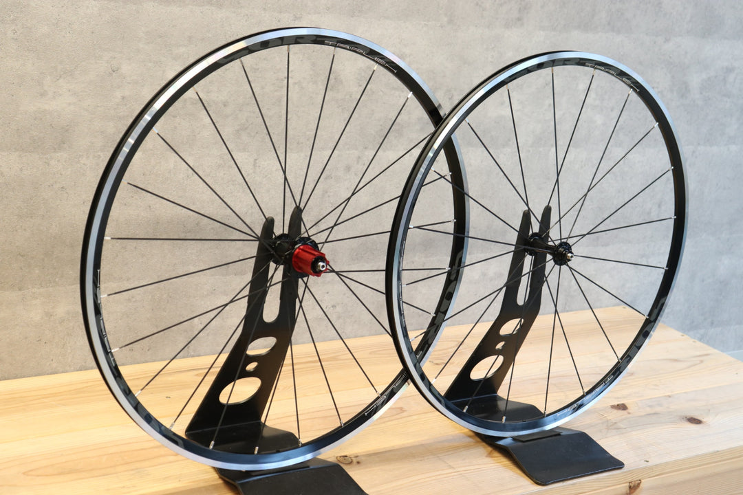 【実測1,350g】 モートップ MORTOP TRIPLE X-A アルミ クリンチャー ホイールセット カンパ11/12S 【さいたま浦和店】