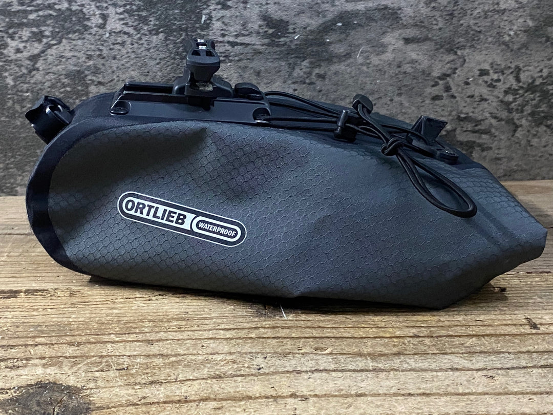 JY845 オルトリーブ ORTLIEB サドルバッグ グレー ※カスタム品のためジャンク