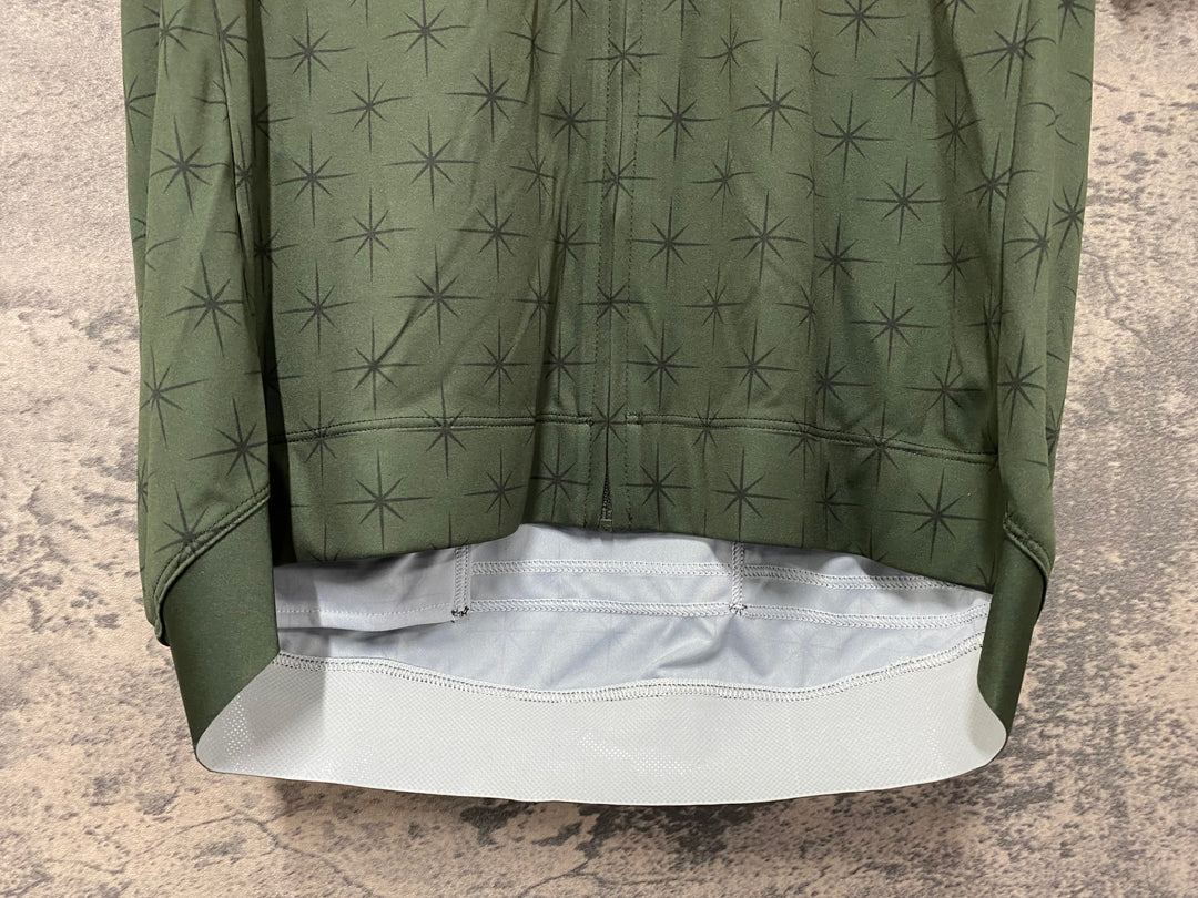 JE989 ラファ Rapha CORE JERSEY WIGGINS 半袖 サイクルジャージ 深緑 M