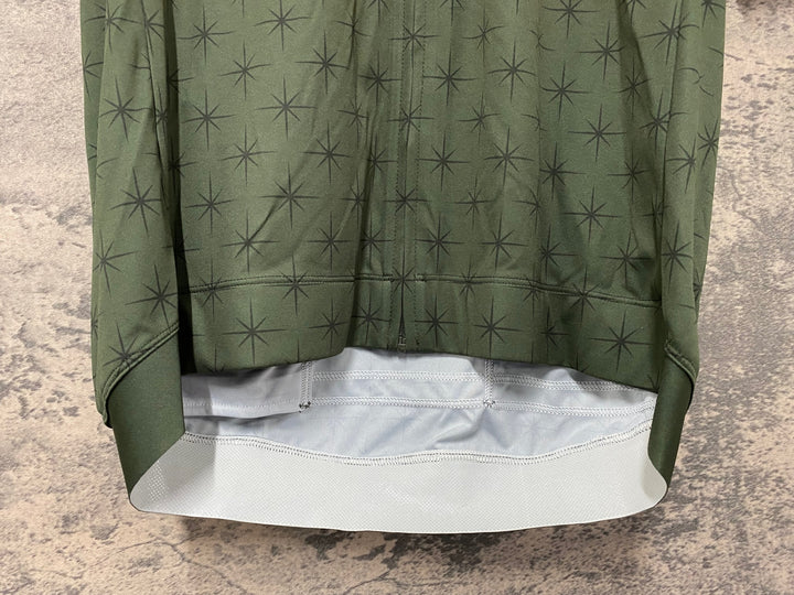 JE989 ラファ Rapha CORE JERSEY WIGGINS 半袖 サイクルジャージ 深緑 M