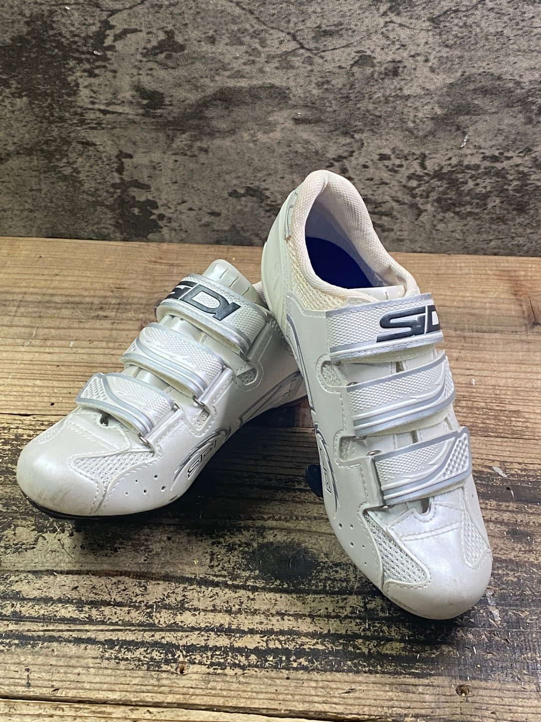JK848 シディ SIDI SCARPE ZEPHYR WOMAN ビンディングシューズ 白 37 1/2