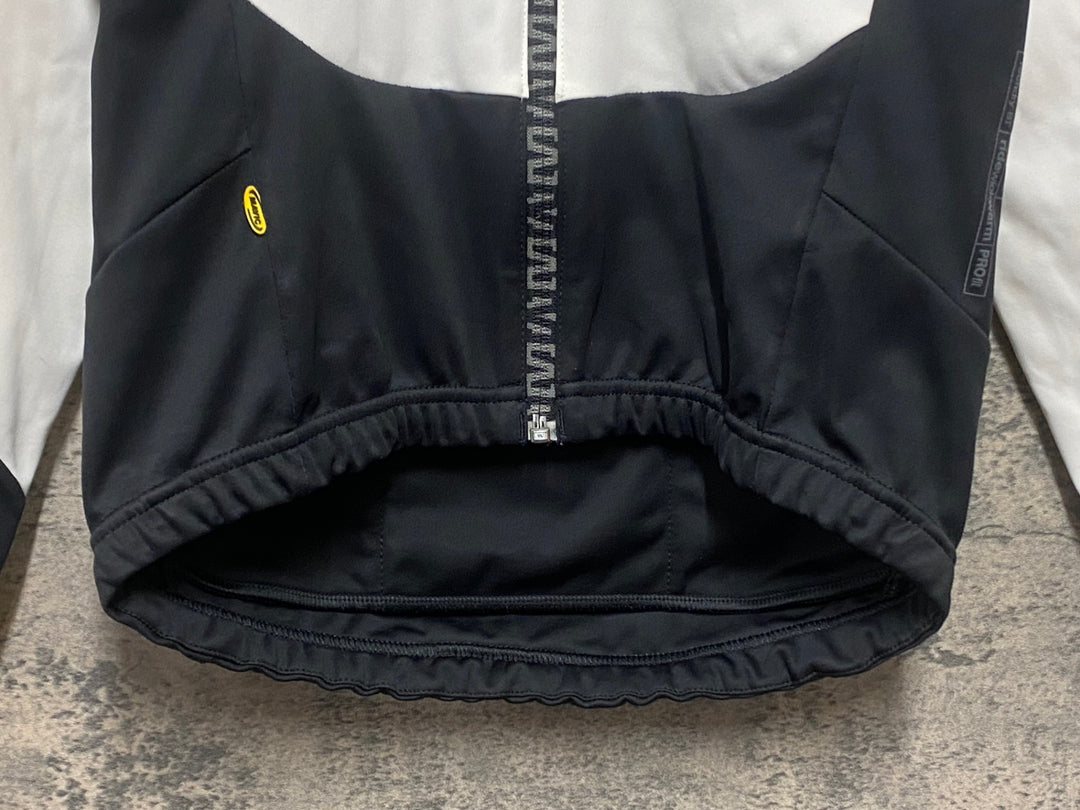 KM215 マヴィック MAVIC 長袖 ウィンドジャケット 白 S スレあり