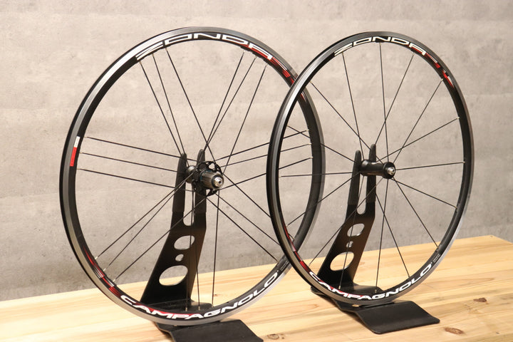 カンパニョーロ CAMPAGNOLO ゾンダ ZONDA アルミ クリンチャー ホイールセット シマノ 11S/12S 【さいたま浦和店】