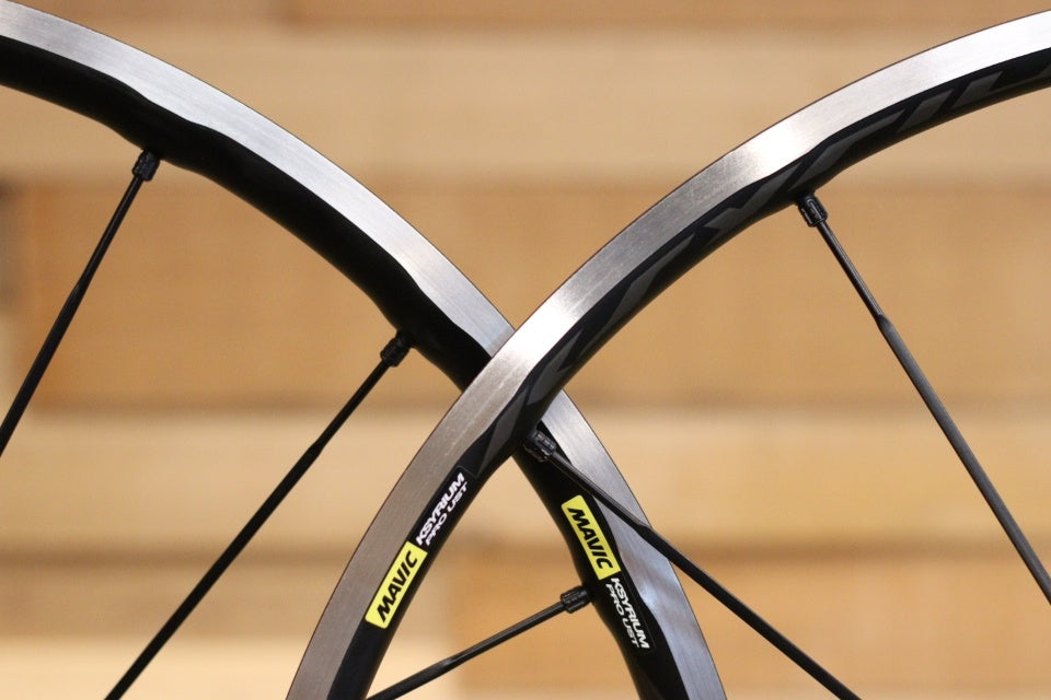 マヴィック MAVIC キシリウム KSYRIUM PRO UST アルミ チューブレスレディ ホイールセット シマノ11/12S 【立川店】