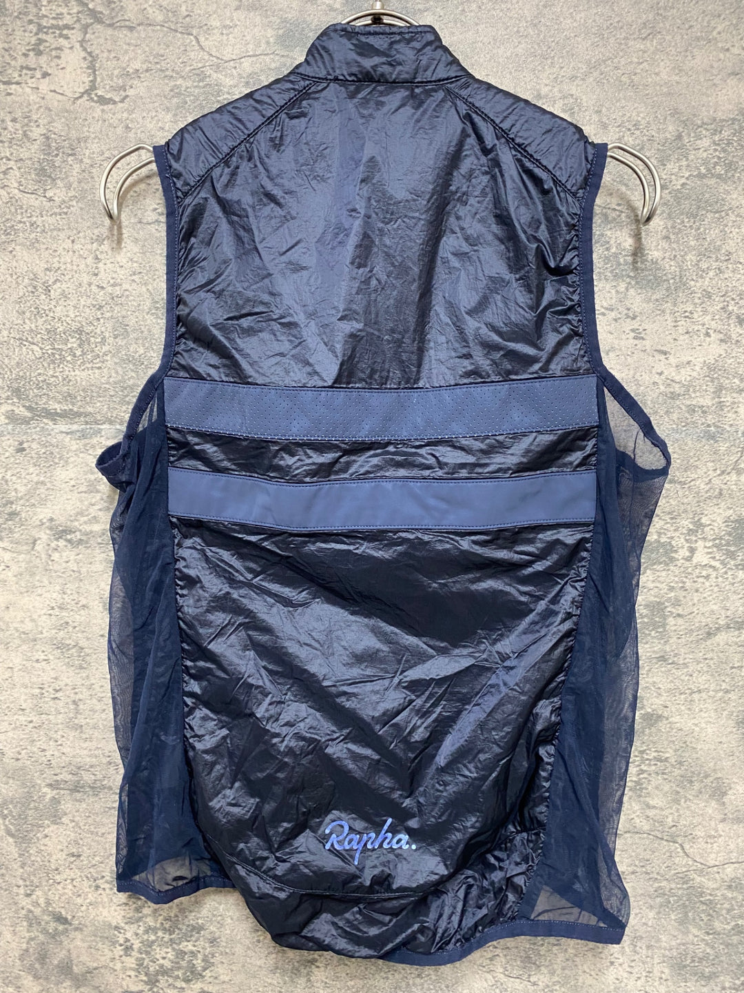JJ053 ラファ RAPHA 防風 ダウン ジレ サイクルベスト S ブラック