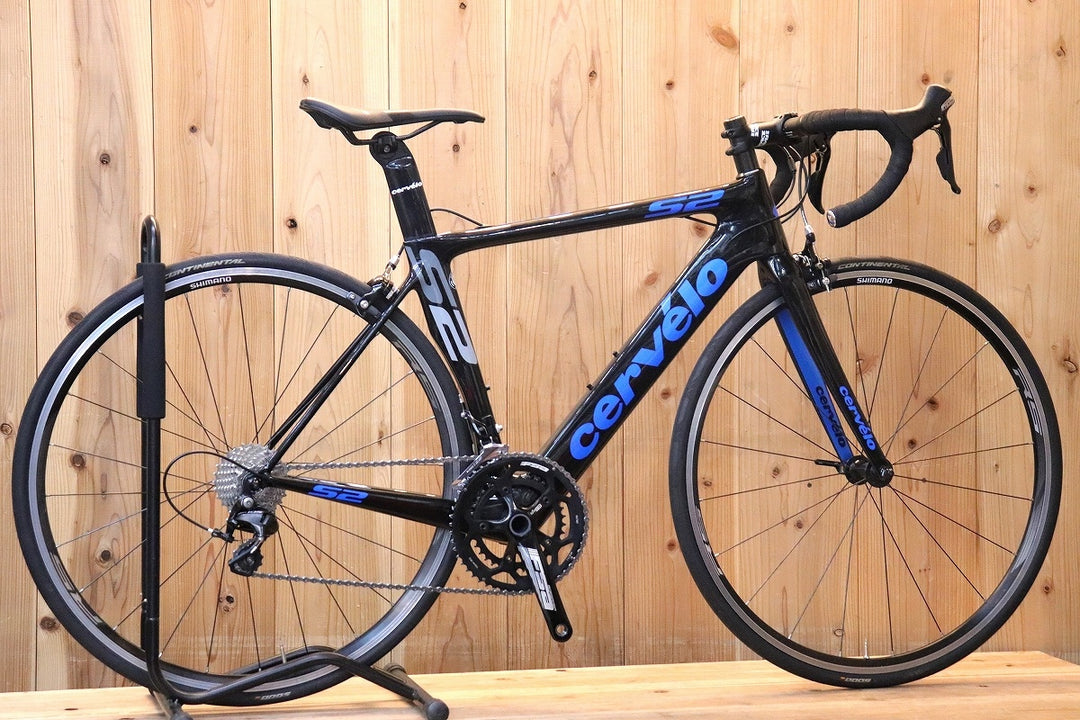 サーヴェロ CERVELO S2 2015年モデル 51サイズ シマノ 105 5800 MIX 11S カーボン ロードバイク 【芦屋店】