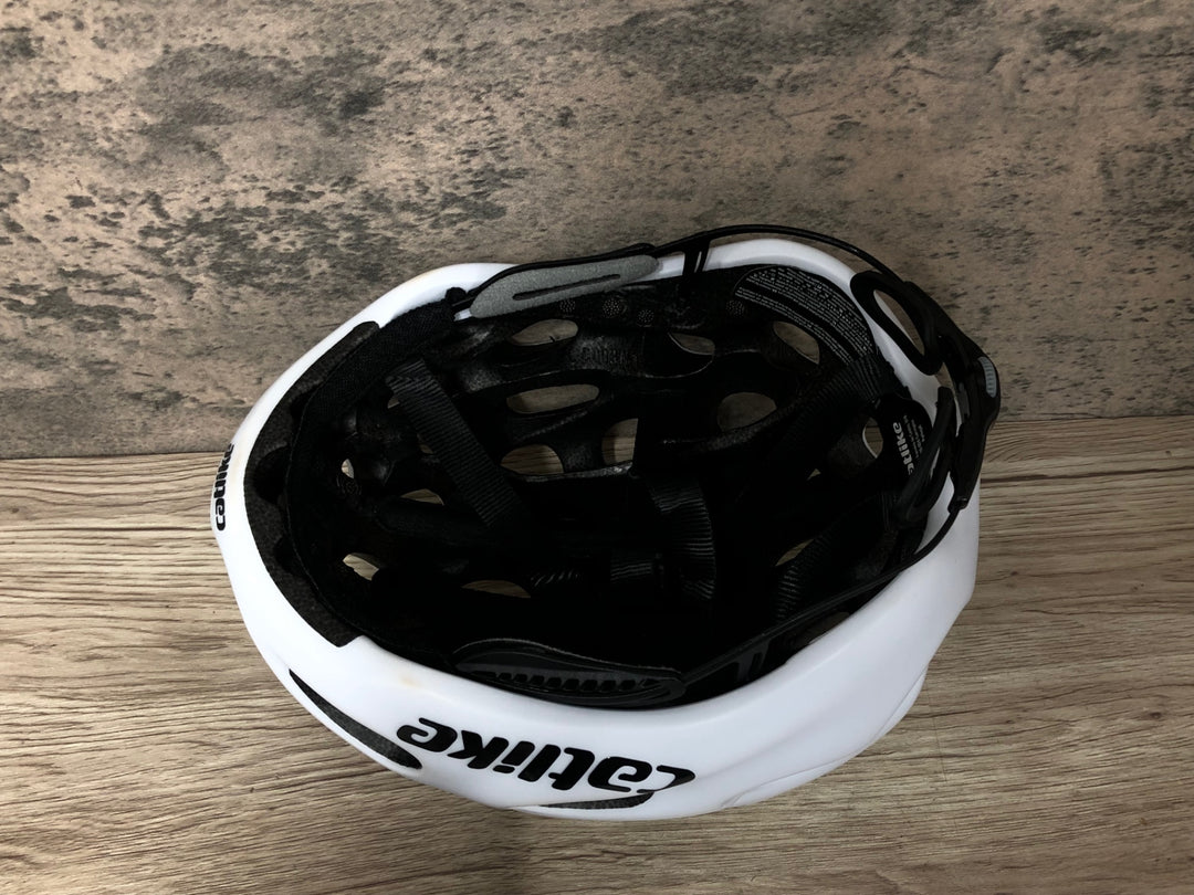 JV522 キャットライク catlike MIXINO ヘルメット 白 MD 55-57cm 2023/11製造