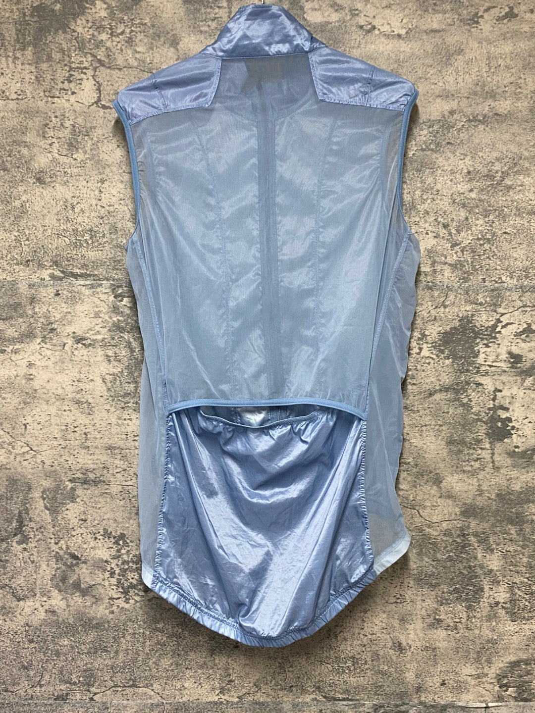 KR585 カフェドシクリステ Cafe du Cycliste Petra Gilet Men サイクルベスト ジレ 水色 L