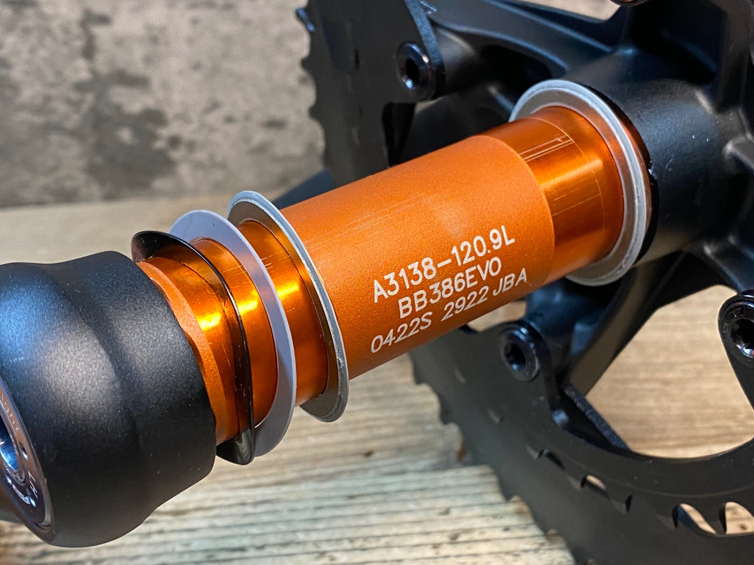 HK915 FSA ゴッサマー Gossamer PRO アルミ クランクセット 172.5mm 50/34T BB386