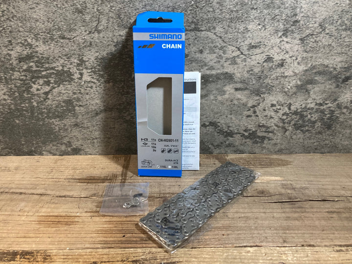 KF577 シマノ SHIMANO CN-HG901-11 チェーン 116L QUICK LINK