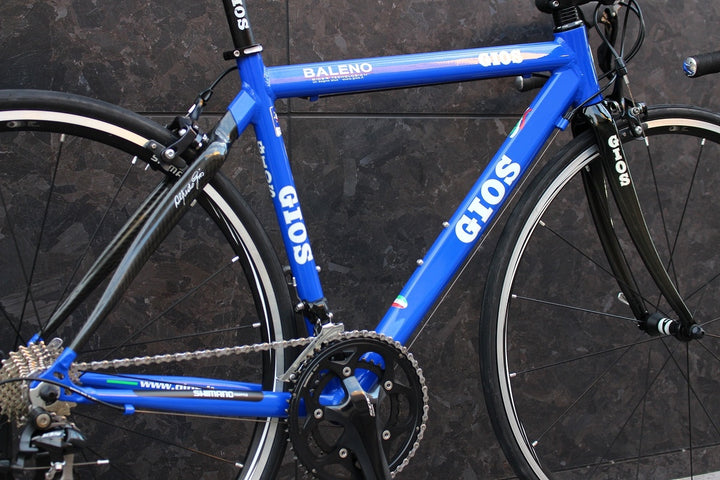 ジオス GIOS バレーノ BALENO 2012モデル 48サイズ シマノ 105 5700 10S アルミ カーボンバック ロードバイク 【福岡店】