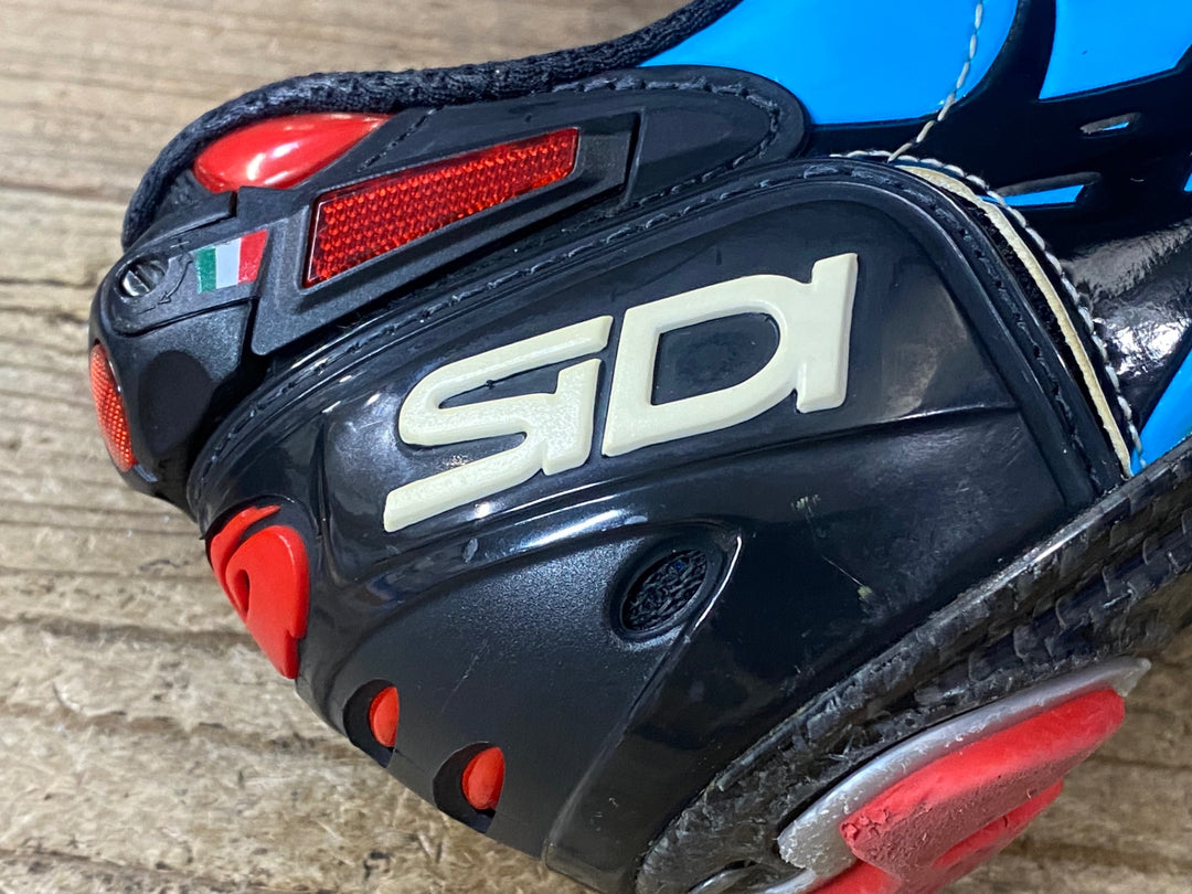 JZ644 シディ SIDI SHOT ビンディングシューズ 青 EU41 1/2 SPD-SL