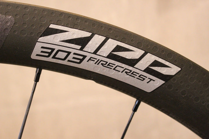 ジップ ZIPP 303 FIRECREST DISC カーボン チューブレス フックレス シマノ 11/12S ワイドリム 25C ホイールセット【名古屋店】