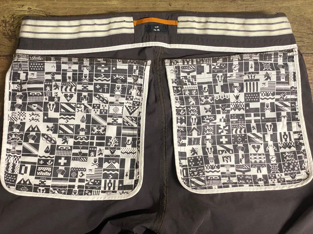 KQ642 ラファ Rapha TECHNICAL TROUSER サイクルパンツ 茶 28W 30L