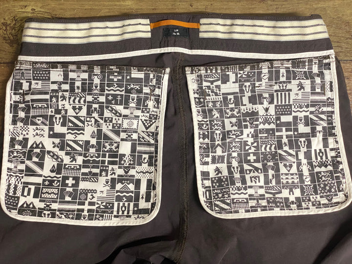 KQ642 ラファ Rapha TECHNICAL TROUSER サイクルパンツ 茶 28W 30L