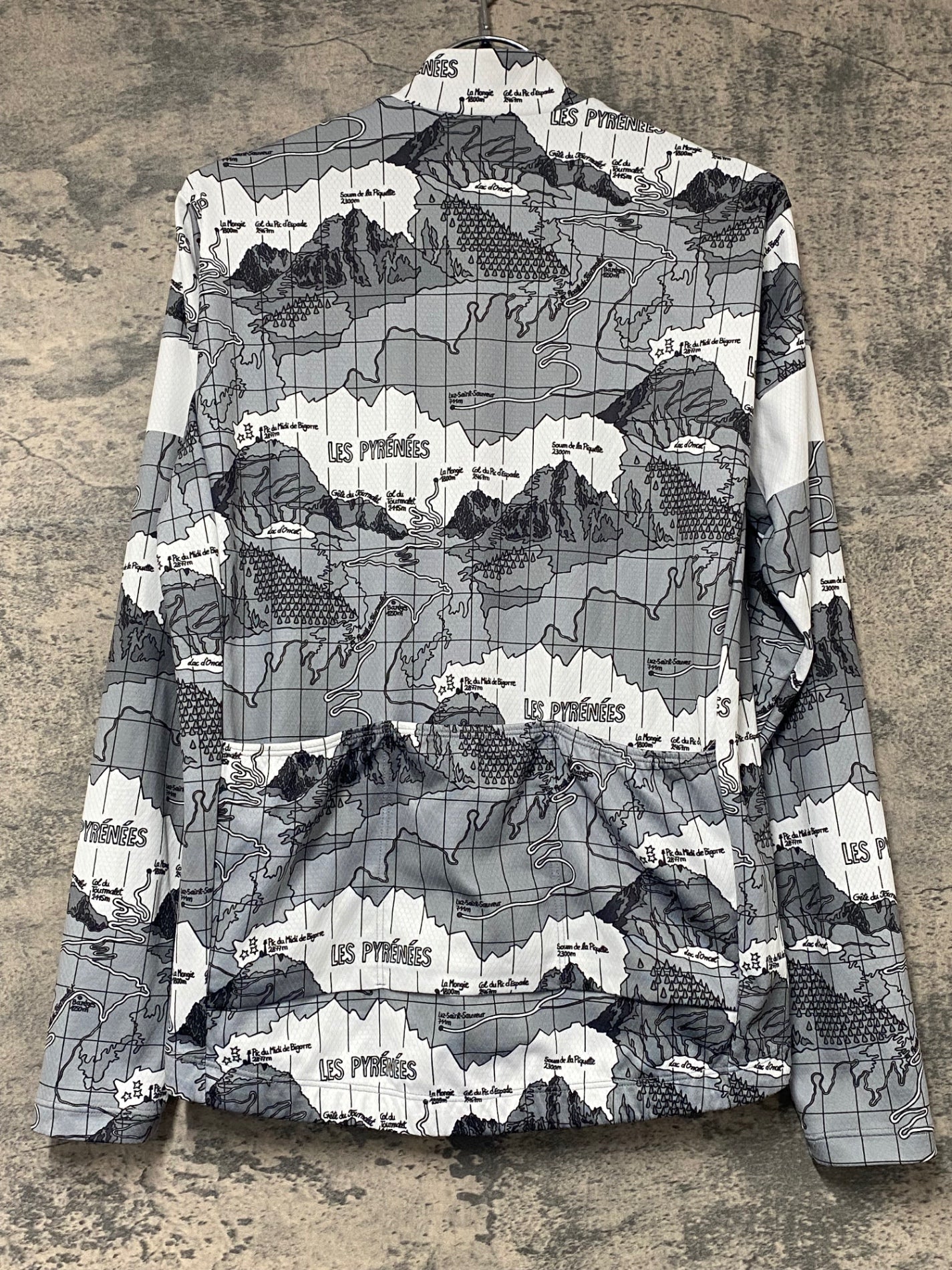 KK037 ルコックスポルティフ le coq sportif 長袖 サイクルジャージ