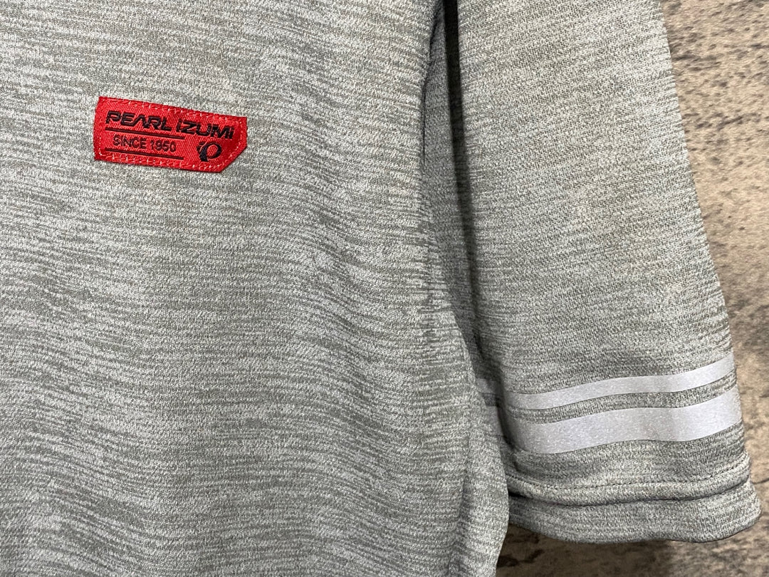 JW364 パールイズミ PEARL iZUMi 半袖サイクルジャージ グレー XL