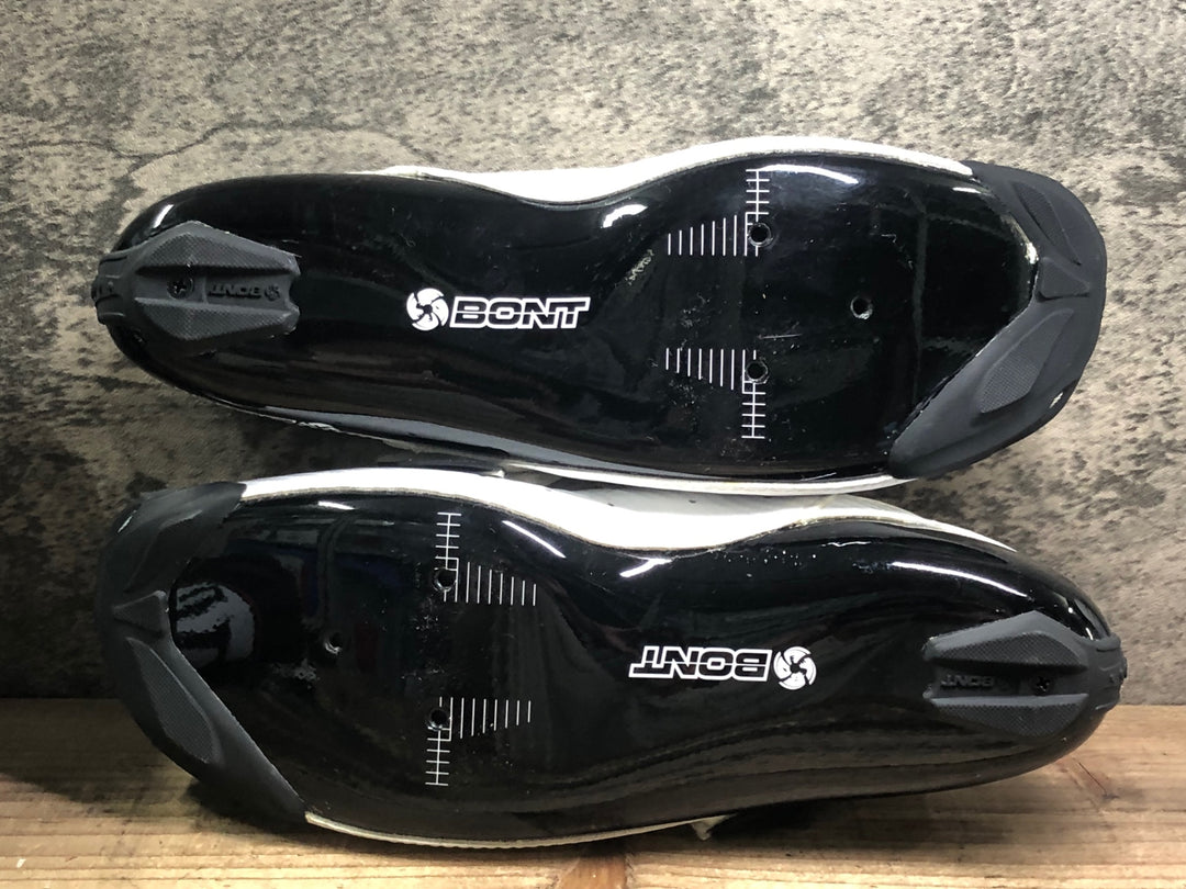 JE941 ボント BONT ライオット RIOT TR トライアスロン ビンディングシューズ EU44 ホワイト