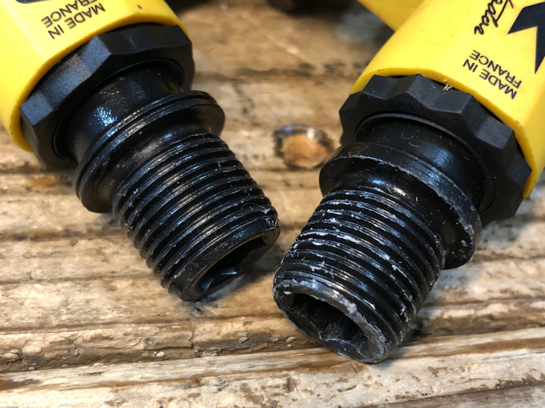JS924 ルック LOOK KEO 2 MAX ビンディングペダル 黄 Alberto Contador
