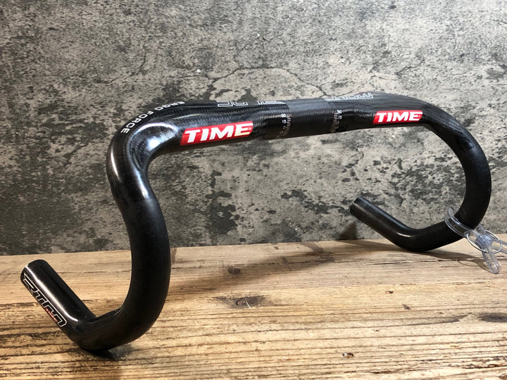 KK412 タイム TIME ERGO FORCE MONO BLOC カーボンドロップハンドル Φ31.8 エンドC-C400mm